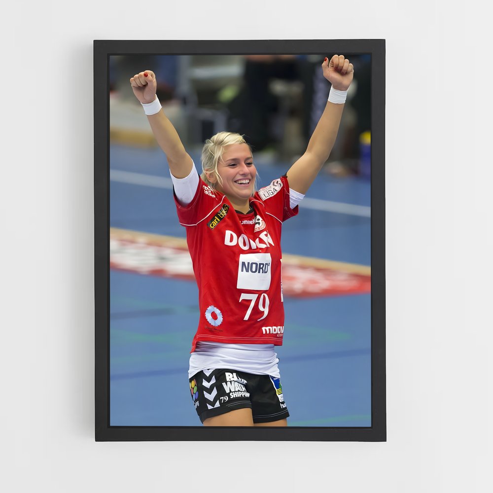 Poster Team esbjerg – affiche Handball (vue 2)